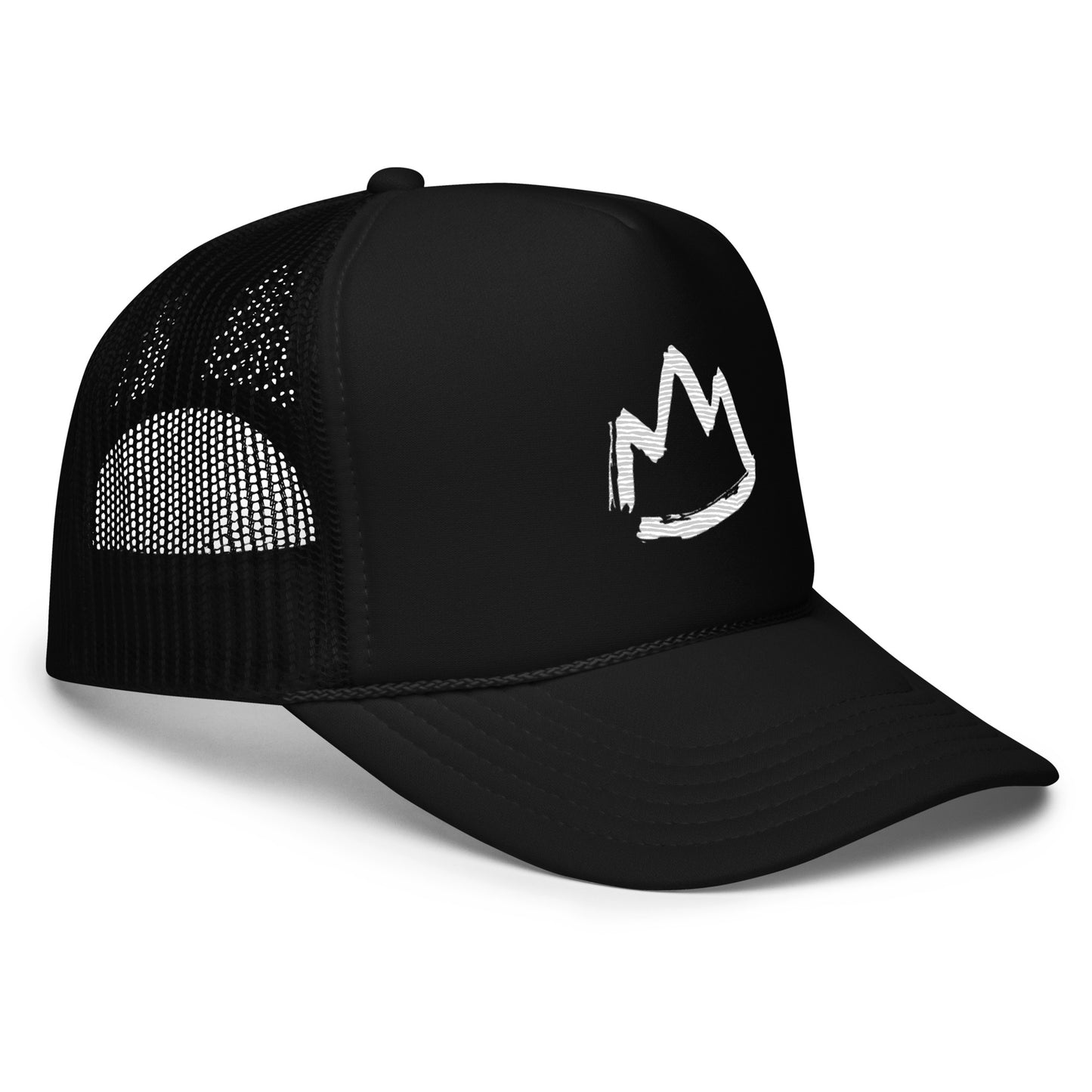 Crown Foam Trucker Hat (black)