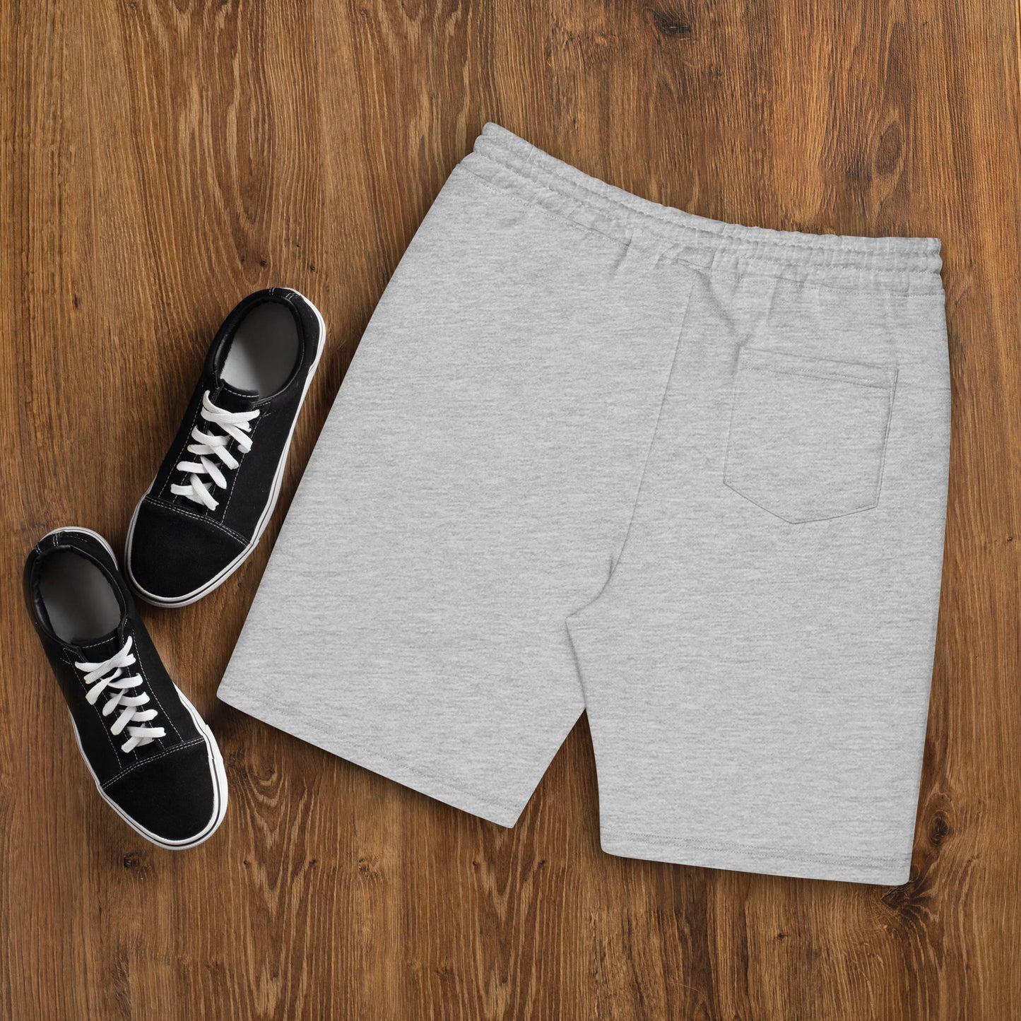 Y&G Men's Fleece Shorts (Black & Grey)