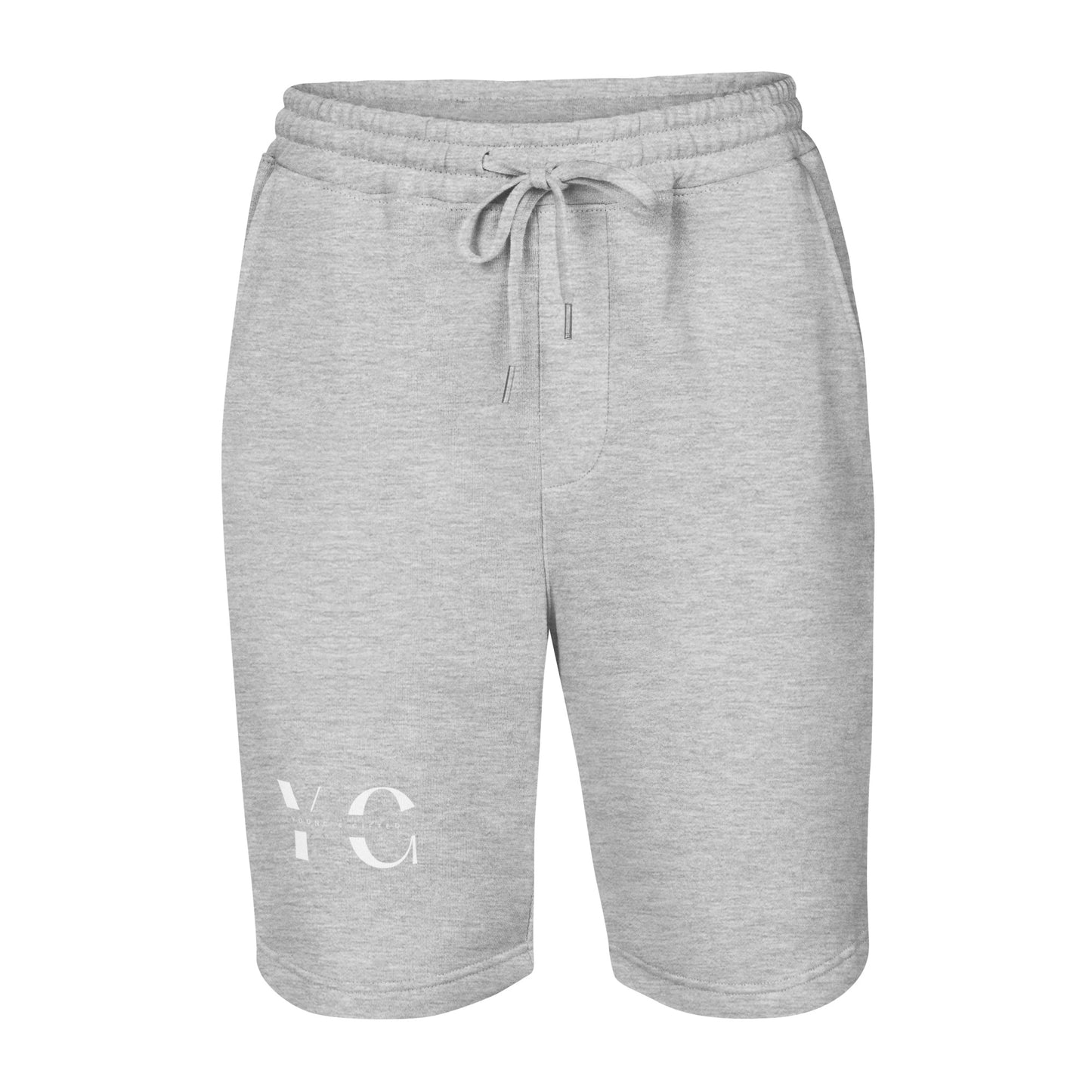 Y&G Men's Fleece Shorts #2 (Grey & Black)